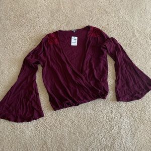 BOHO surplice long sleeve